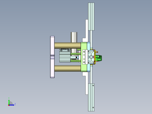 X3-B-CNC6笔记本CNC工装夹具三维模型-0924左视缩略图