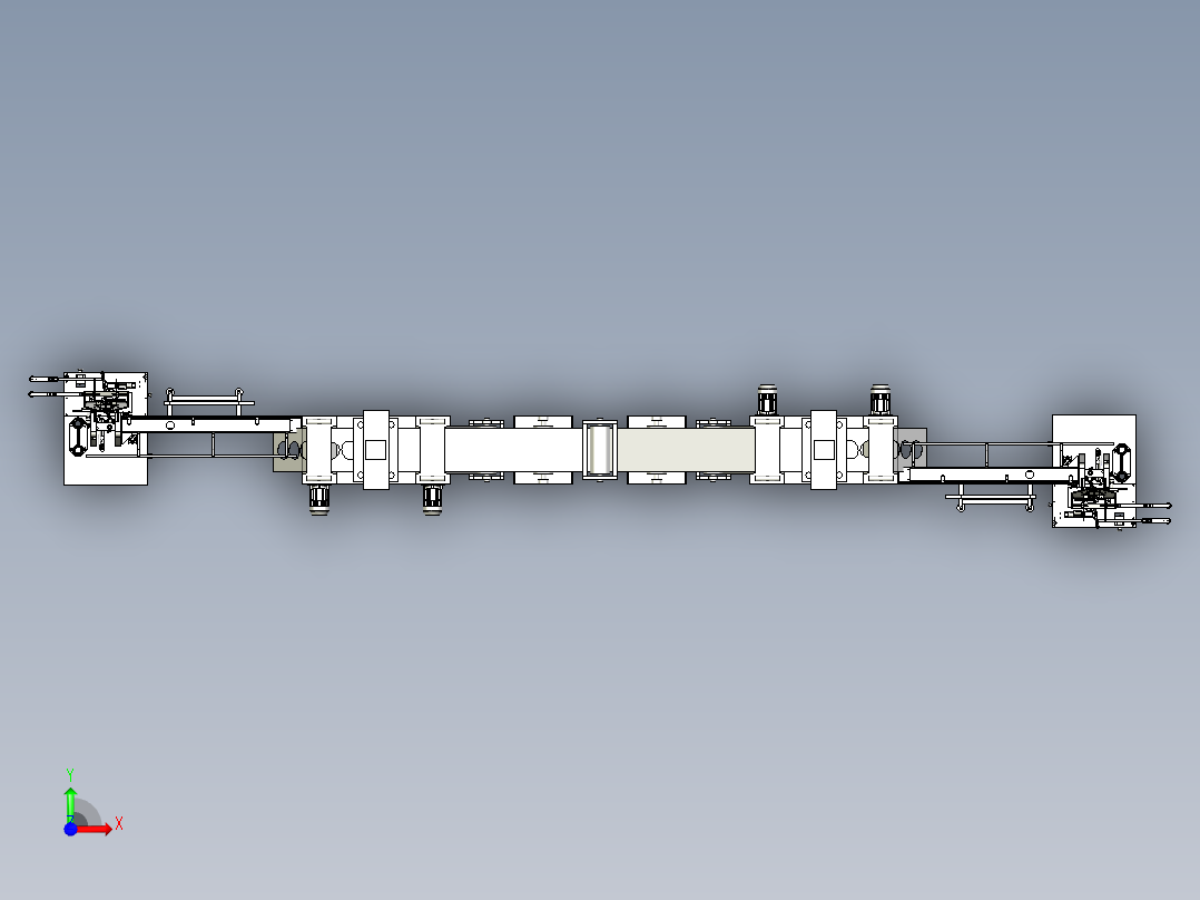 接头包装机前视图