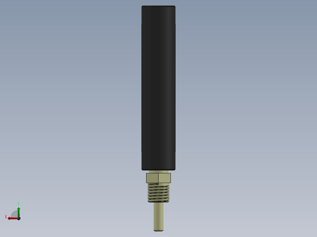 温度计(15)后视图