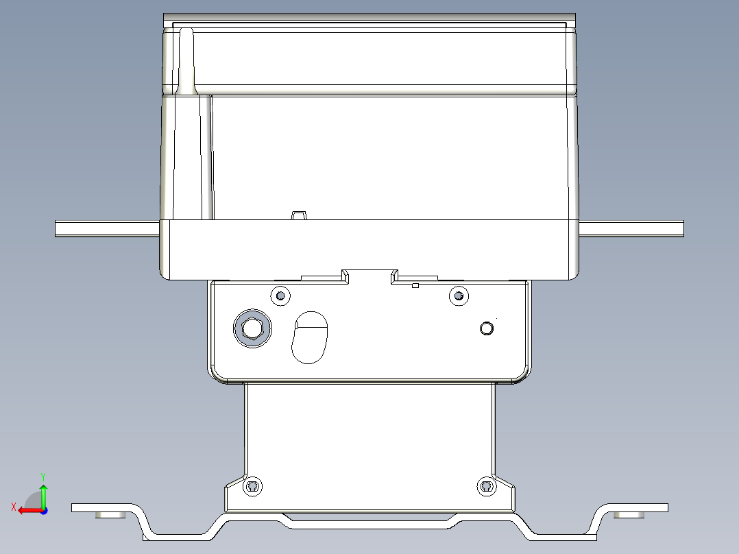 良信接触器 NDC1-630后视图