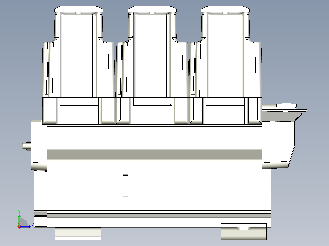 良信接触器 NDC1-630左视图