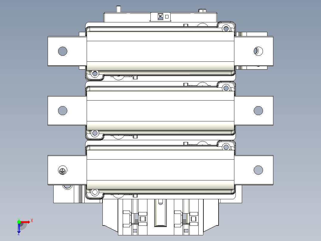 良信接触器 NDC1-630俯视图