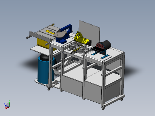 具有翻转和倾斜功能的工作台workbench-with-flip-over--sw