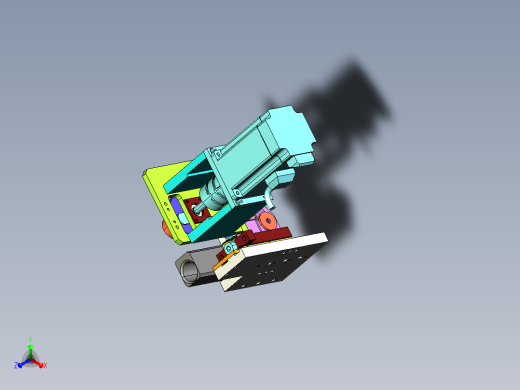 折沿边料凸轮机构