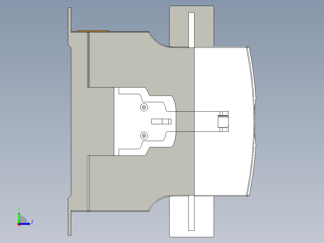 接触器CWME400_VACDC Weg左视图