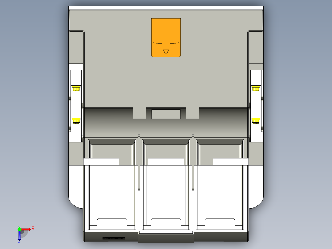 接触器CWME400_VACDC Weg俯视图
