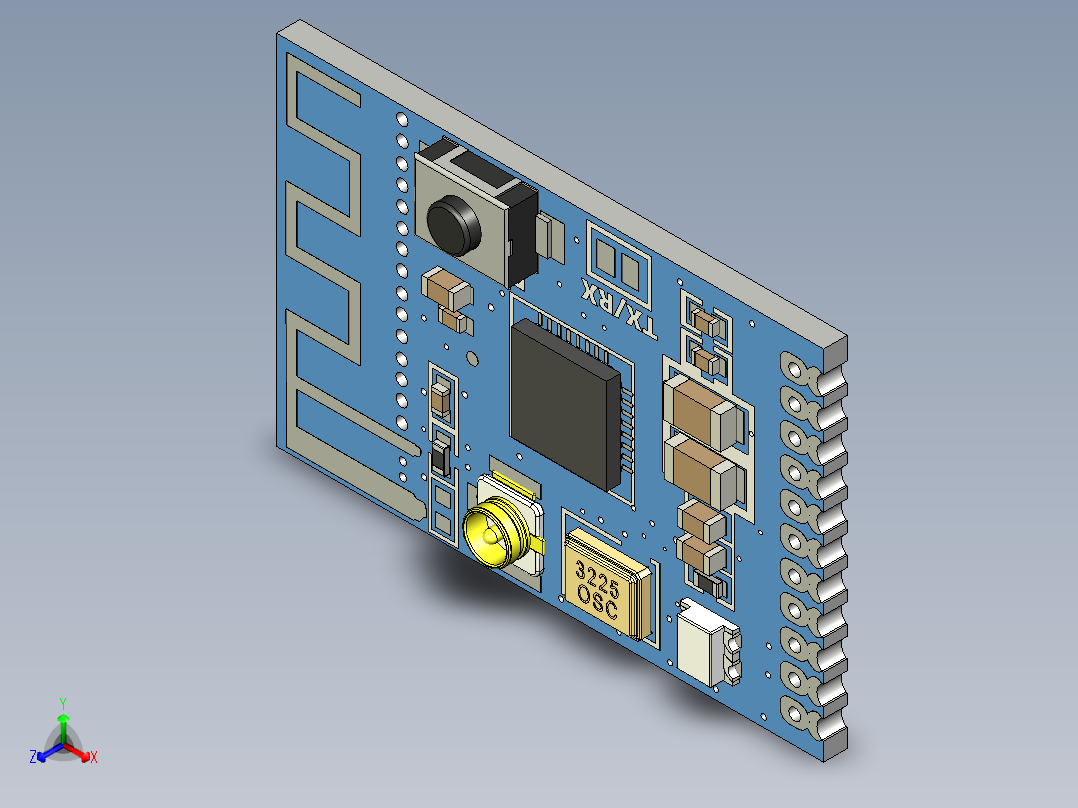 A0003910-KCX_BT_EMITTER (JL6C8 芯片组)蓝牙音频传输模块主视图