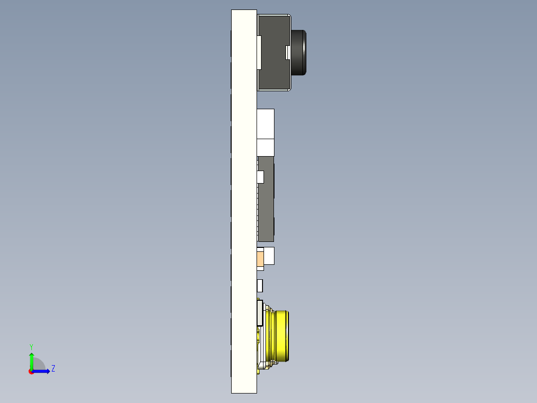 A0003910-KCX_BT_EMITTER (JL6C8 芯片组)蓝牙音频传输模块左视图