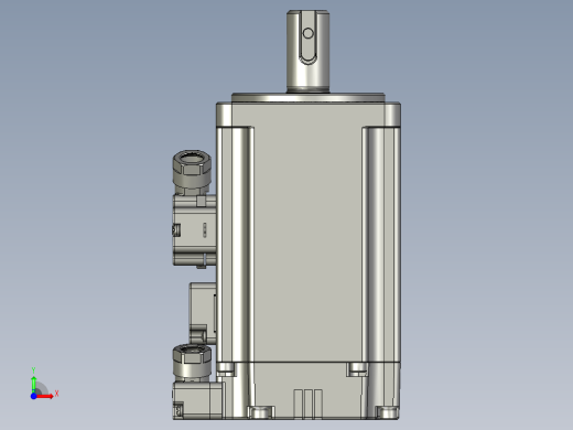 伺服电机MS1H1-20B30CB-A334R前视缩略图