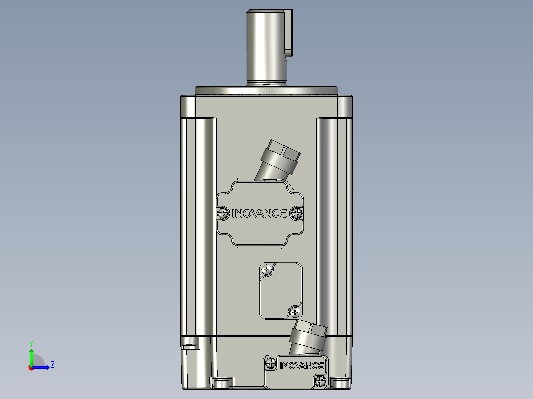 伺服电机MS1H1-20B30CB-A334R左视图