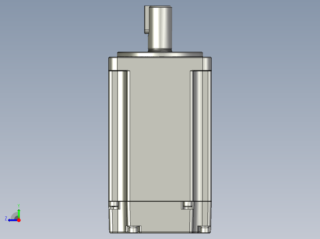 伺服电机MS1H1-20B30CB-A334R右视图