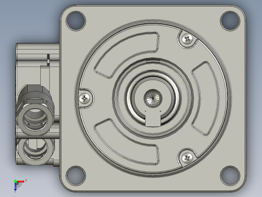 伺服电机MS1H1-20B30CB-A334R俯视缩略图