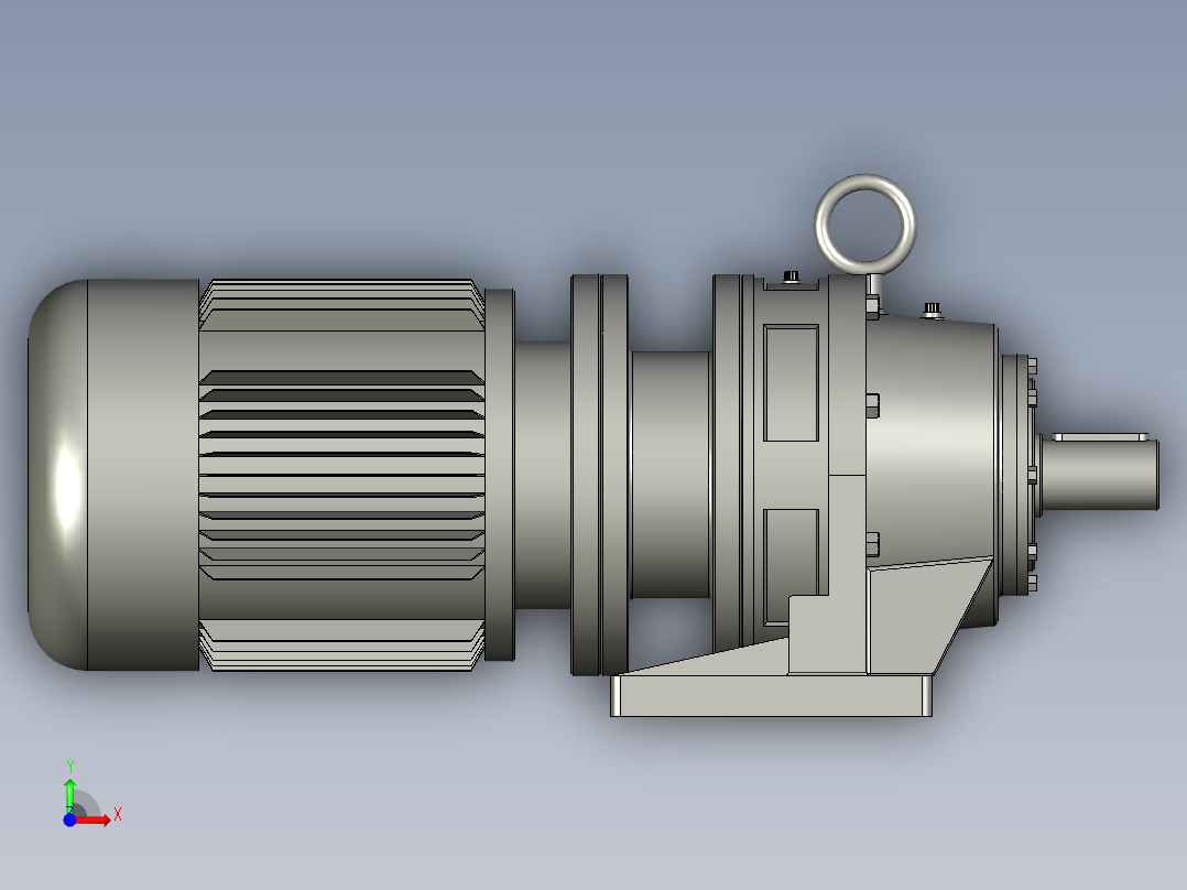 BWY单级摆线针轮减速机BWY15-35-15前视图