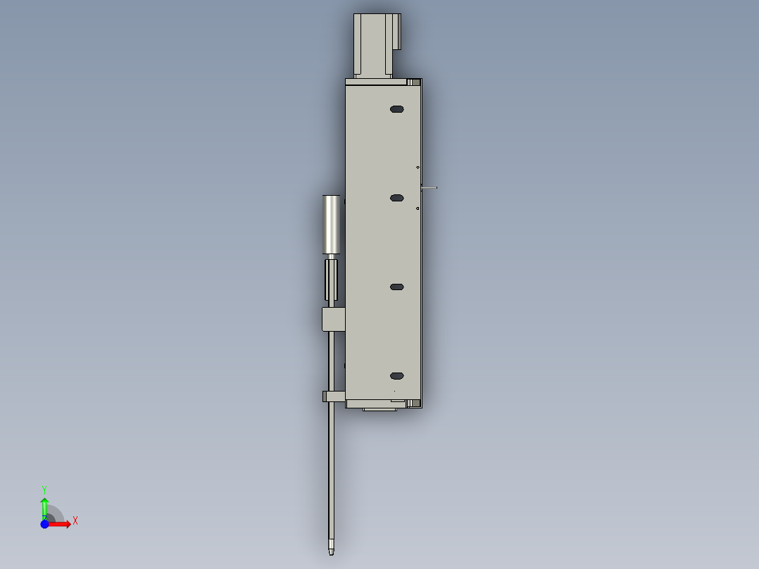 DM32A11-06-00涂油组件一前视图