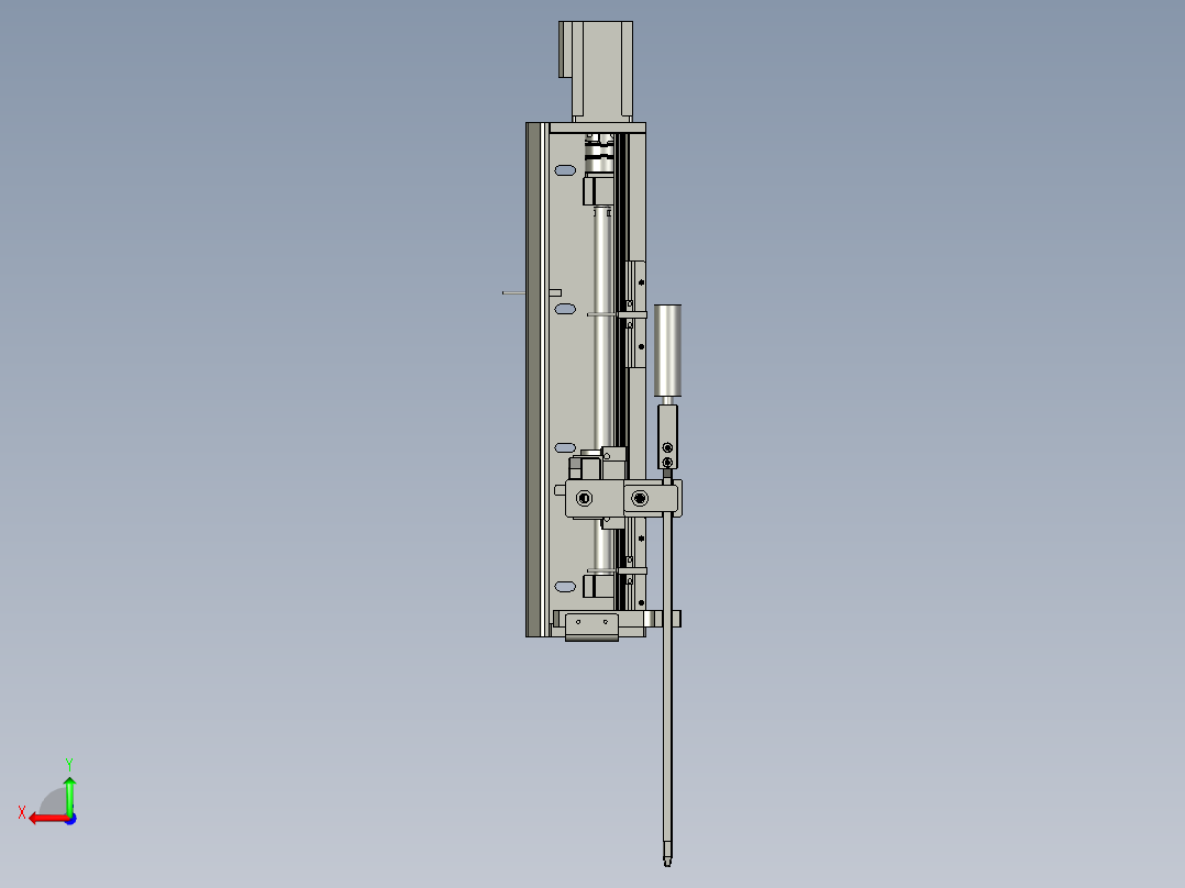 DM32A11-06-00涂油组件一后视图