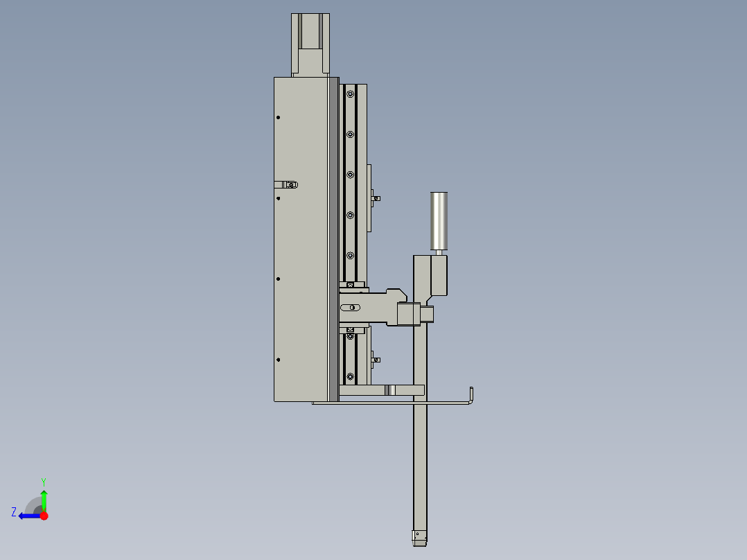 DM32A11-06-00涂油组件一右视图