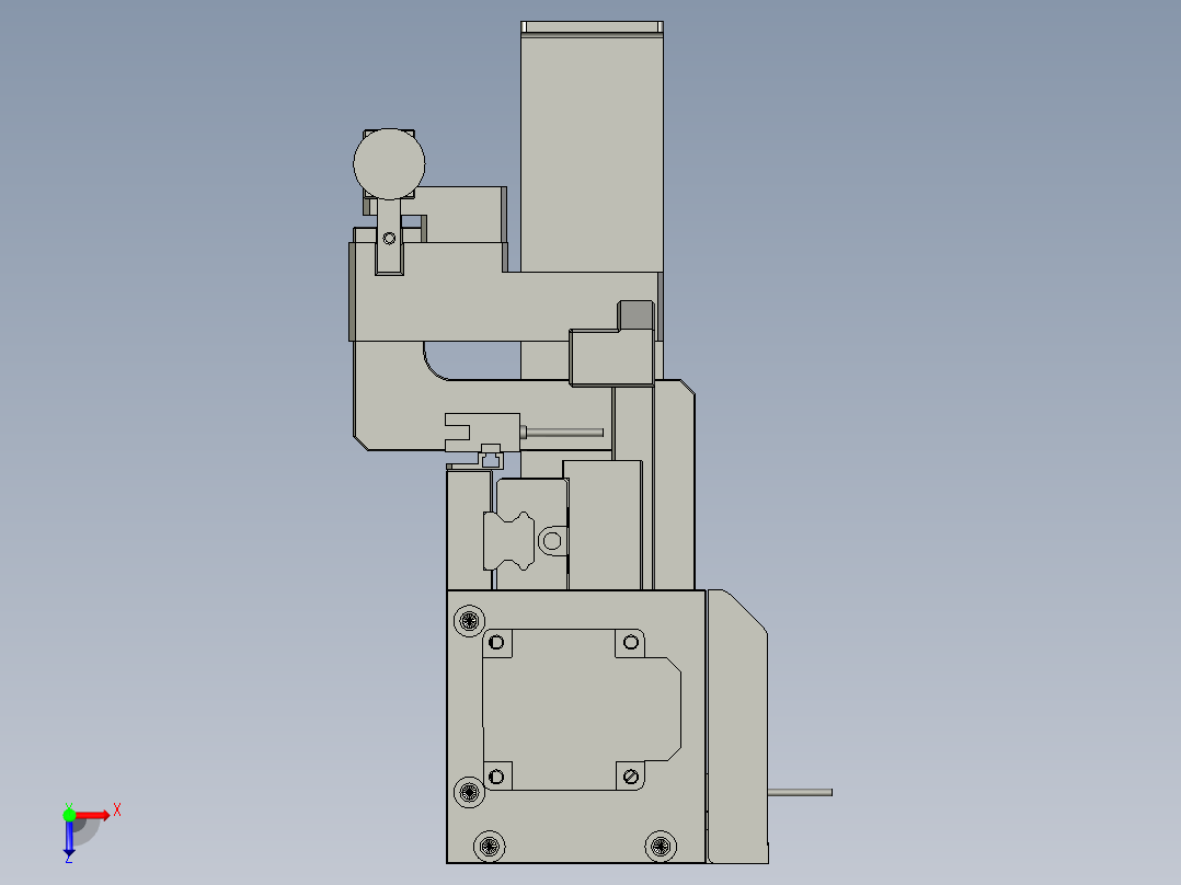 DM32A11-06-00涂油组件一俯视图
