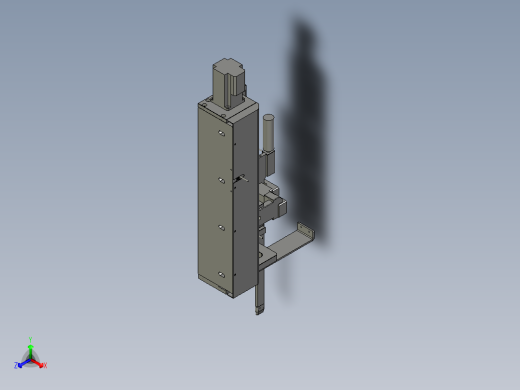 DM32A11-06-00涂油组件一正等轴测缩略图