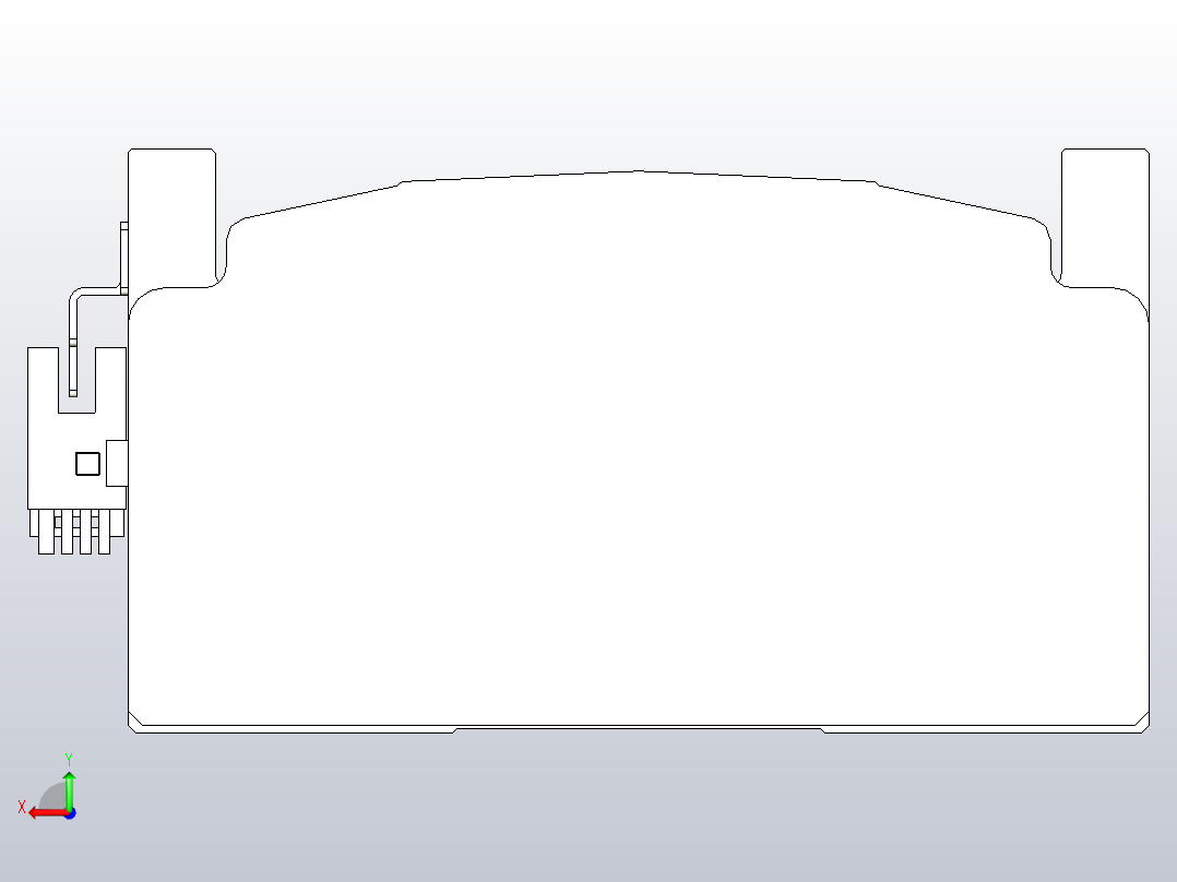 日规模组半封闭丝杆TPA-HNR-140D-2010C-L850-M-C-P40-N3后视图