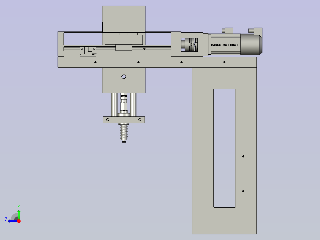 螺母上料机构MSLASM右视图