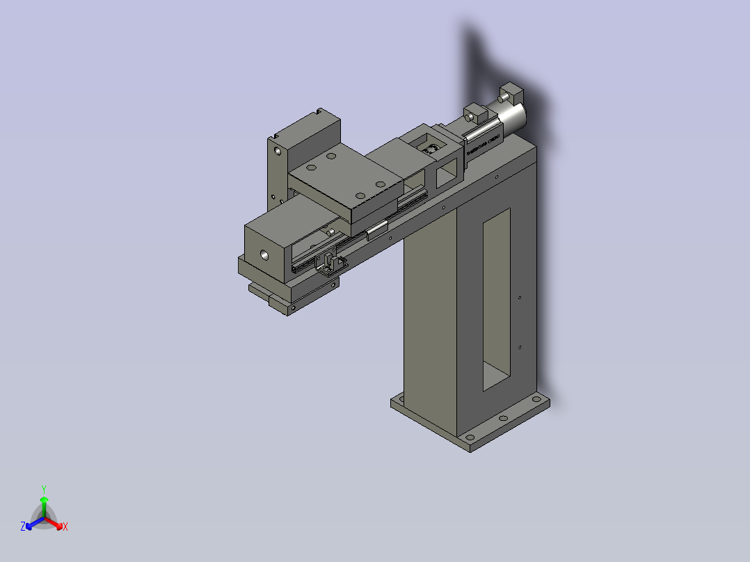 螺母上料机构MSLASM正等轴测图