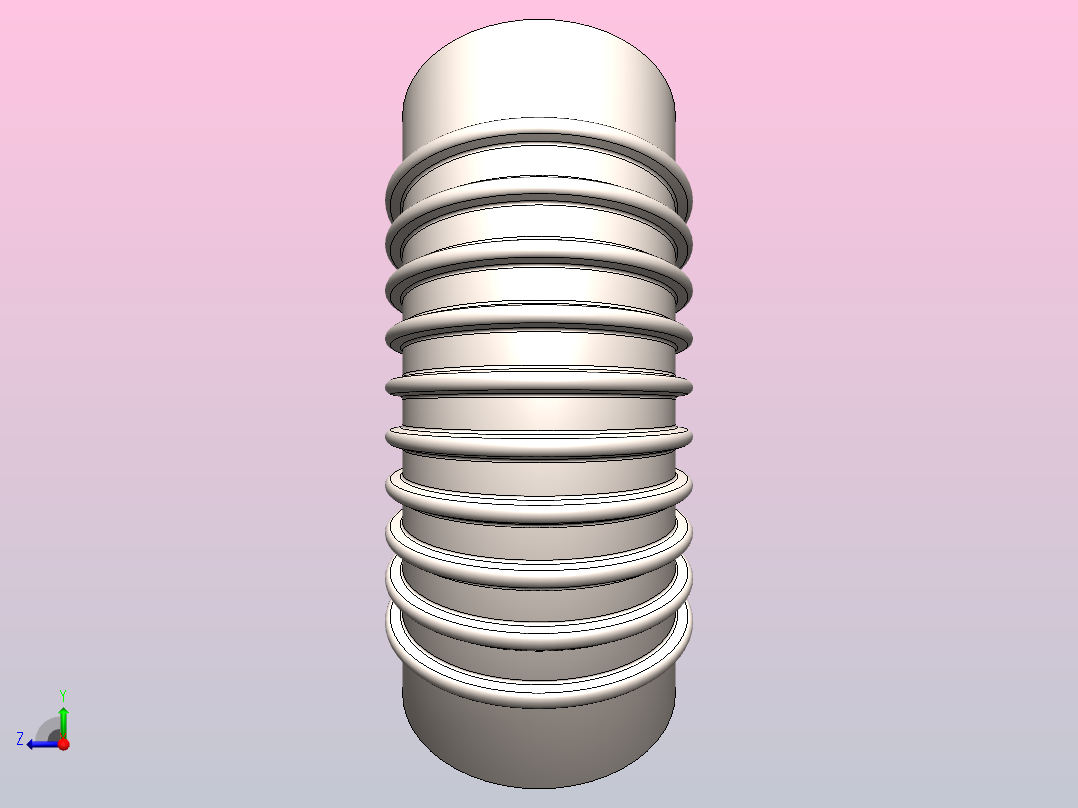 波纹管 (2)右视图
