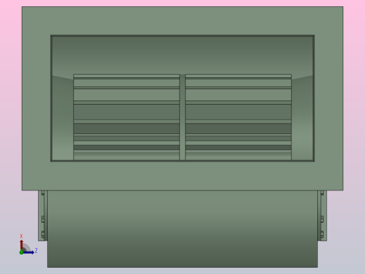 FS1.60、1.45型单相双进风风机[FS1.45b]右视缩略图