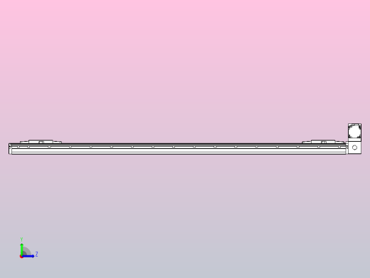 皮带直线轴双滑块型TPA-GCBS-120-P70-L575-RU-M20-N3左视缩略图