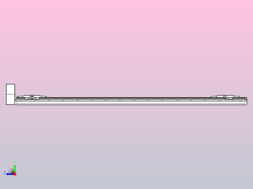 皮带直线轴双滑块型TPA-GCBS-120-P70-L575-RU-M20-N3右视缩略图