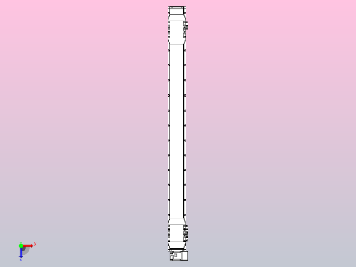 皮带直线轴双滑块型TPA-GCBS-120-P70-L575-RU-M20-N3俯视缩略图