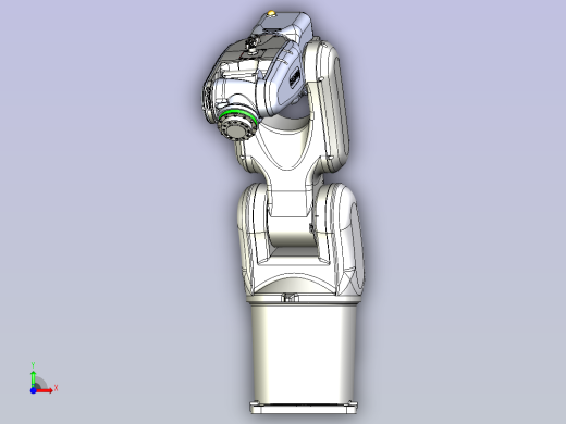 埃斯顿-ER6-730机器人3D模型前视缩略图