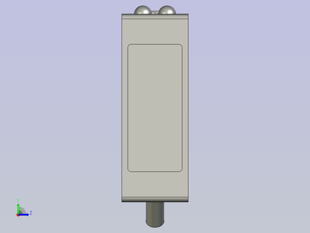 ELC-TM30N对射激光传感器ELC-TM30N左视图