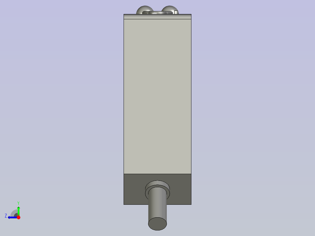 ELC-TM30N对射激光传感器ELC-TM30N右视图