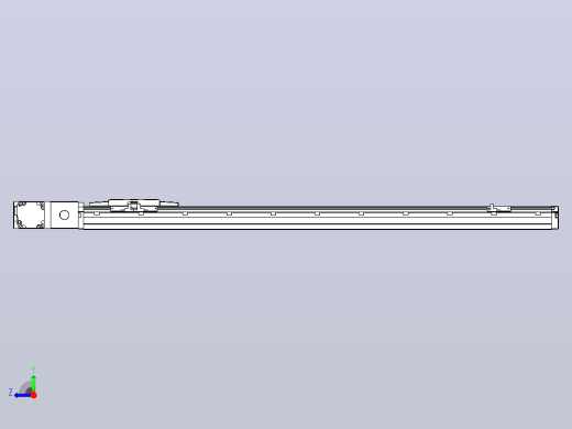 机器人皮带驱动直线轴TPA-GCB-120-P70-L800-QL-M20-N3右视缩略图