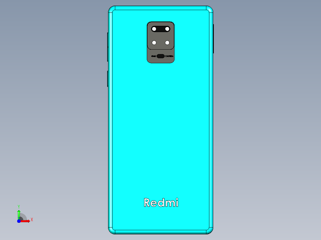 红米Note 9 Pro前视图