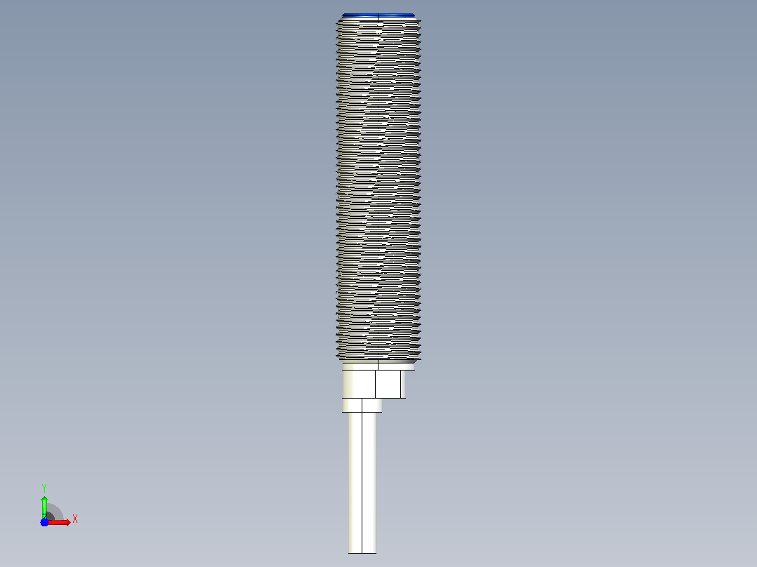 接近开关传感器ZJL51-F-2-M12-N-C前视图