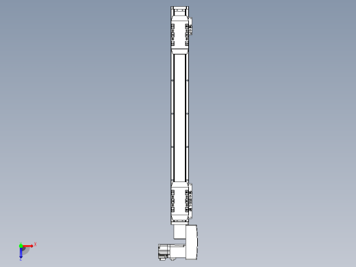 皮带直线轴双滑块型TPA-GCBS-50-P42-L175-QR-M10-N3俯视缩略图