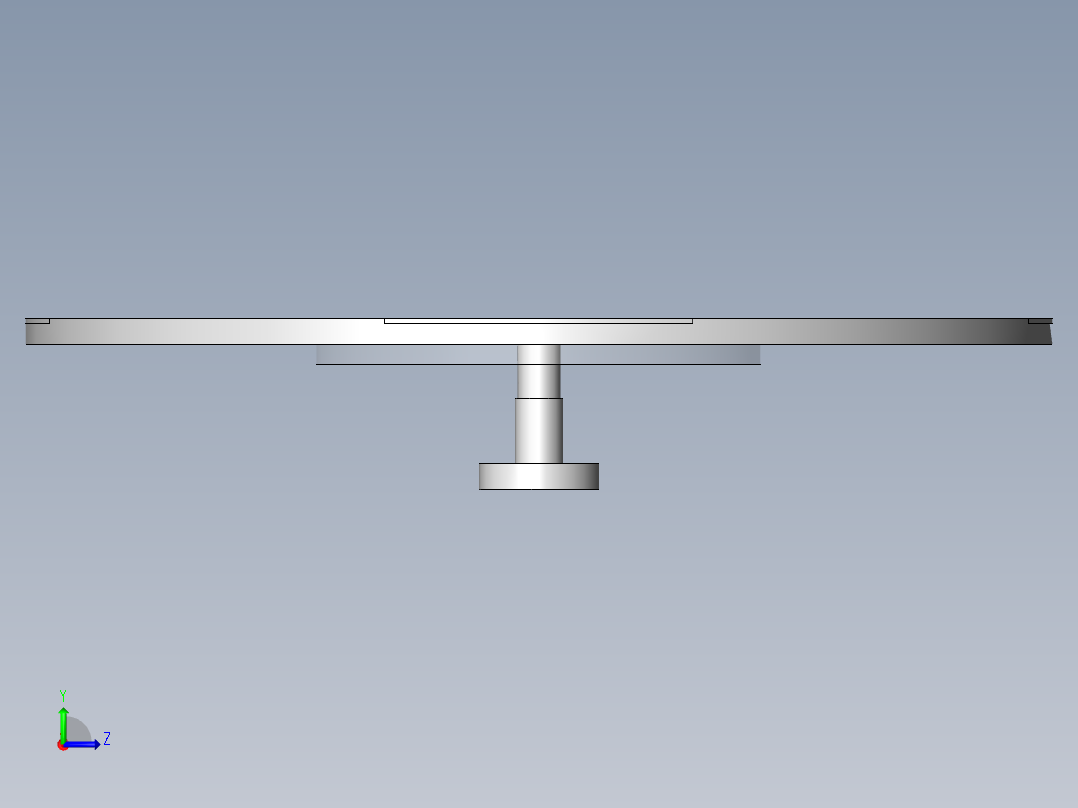 吸附旋转滑台左视图
