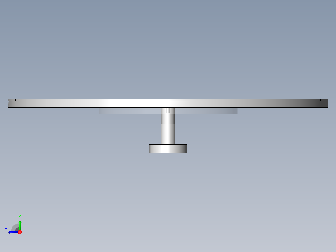 吸附旋转滑台右视图