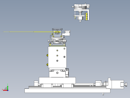 芯片压接机构后视缩略图