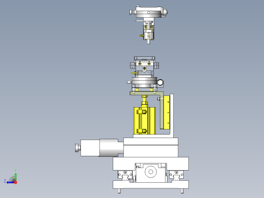 芯片压接机构右视缩略图