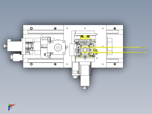 芯片压接机构俯视缩略图