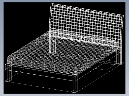 室内家具和灯具等的模型十-K-B18