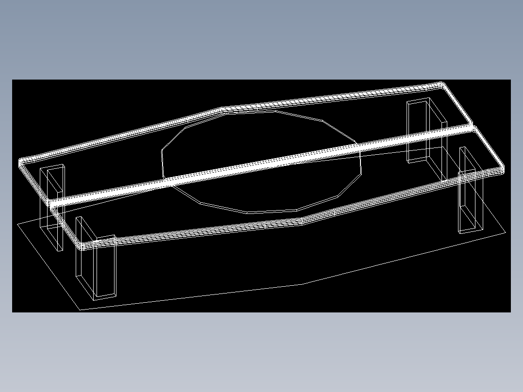 室内家具及植物的维模型十二-B069