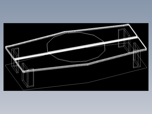 室内家具及植物的维模型十二-B069