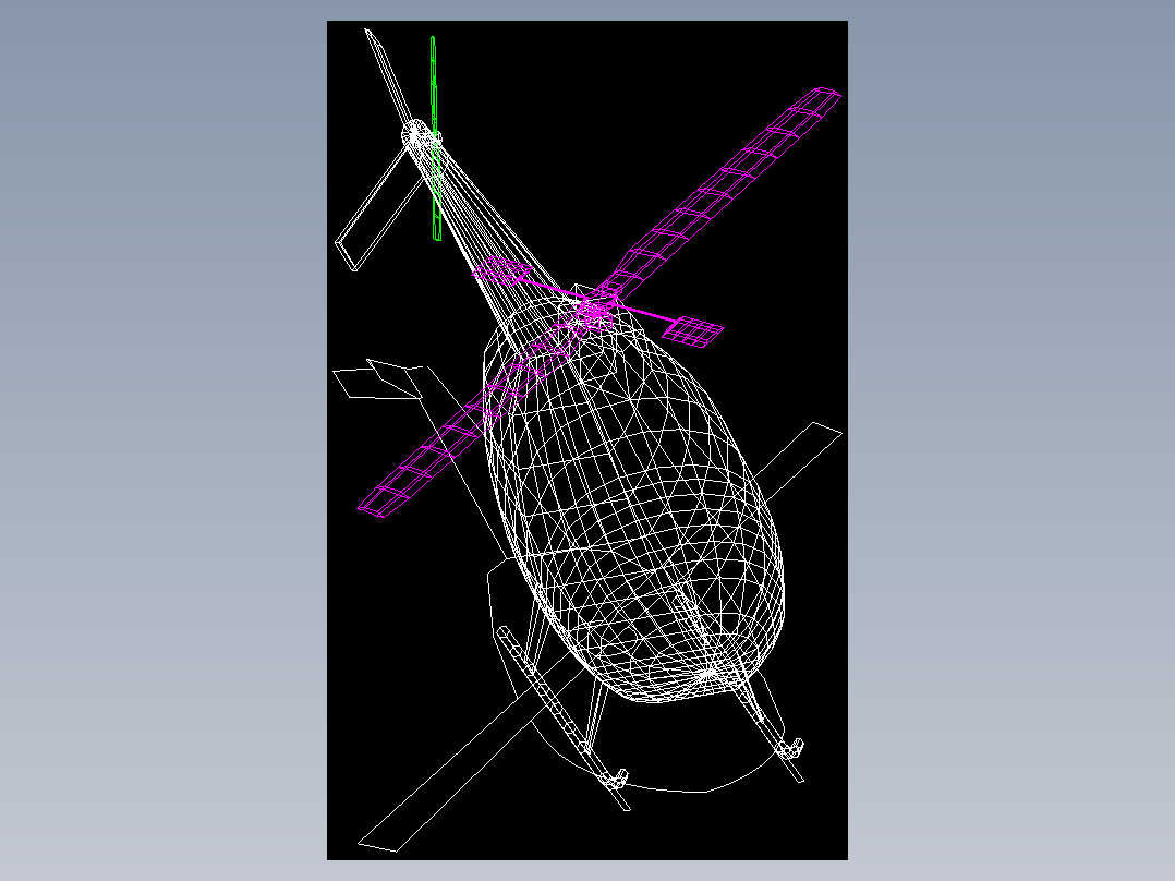 室内家具及植物的维模型十三-Q082