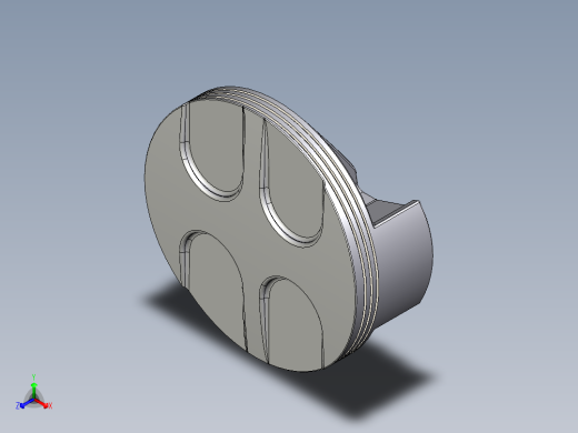 inventor汽车活塞设计
