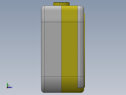 solidworks 创意闹钟左视缩略图