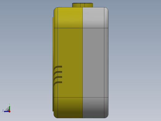 solidworks 创意闹钟右视缩略图
