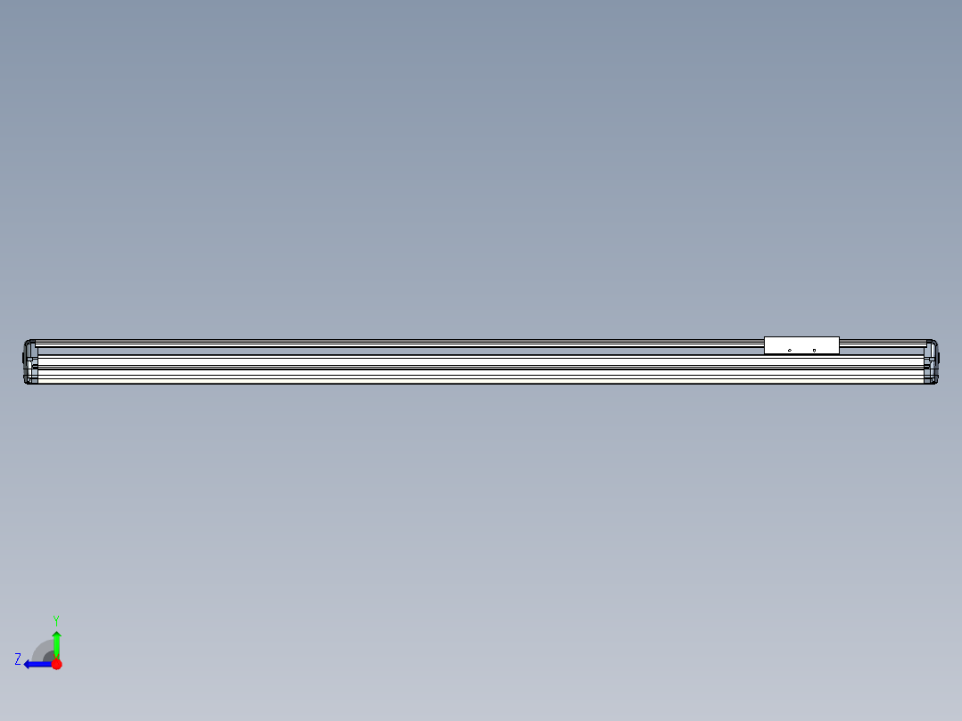 Toyo东佑达直线模组-ETH17-1450-M-組合右视图